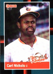 1988 Donruss Rookies Baseball Cards    039      Carl Nichols